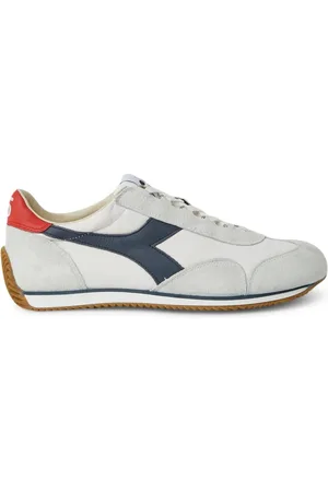 Diadora Homme, Chaussures, Multicolore, Taille: 40 1/2 EU Canvas Heritage Baskets Stone Wash