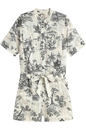 Zadig & Voltaire Femme, Combinaisons et Ensembles, Blanc, Taille: 40 FR Combinaison Bohème-chic Cook