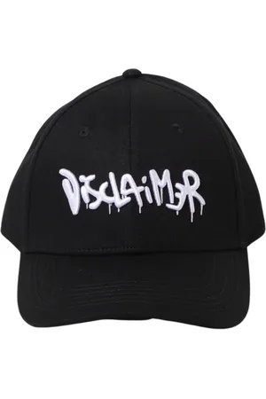 DISCLAIMER Femme, Accessoires, Noir, Taille: ONE Size Chapeau Unisexe Style Urbain avec Visière