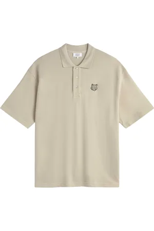 Maison Kitsuné Homme, Tops, , Taille: XL Polo avec Patch Tête de Renard