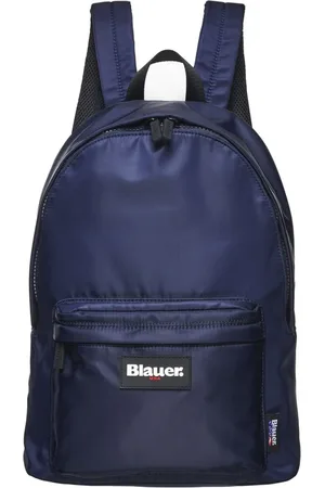 Blauer Homme, Sacs, Bleu, Taille: ONE Size Sac à dos en nylon avec double fermeture éclair
