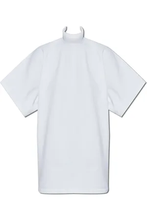 Alaïa Femme, Tops, Blanc, Taille: 38 FR Haut avec un col montant rigide