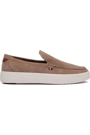 Tommy Hilfiger Homme, Chaussures, , Taille: 43 EU Mocassins en daim signature