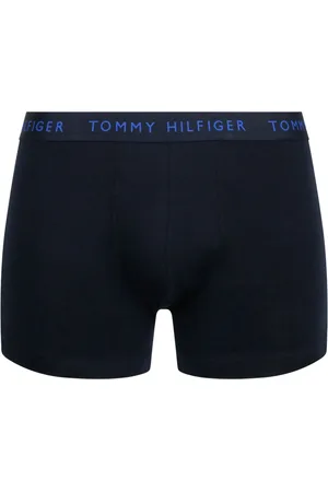 Tommy Hilfiger Homme, Sous-vêtements, Bleu, Taille: M Boxers Noirs Lot de 3