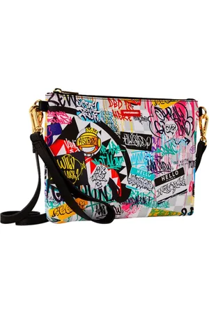 Sprayground Femme, Sacs, Multicolore, Taille: ONE Size Pochette Convertible Sac Bandoulière Multicolore Unisexe