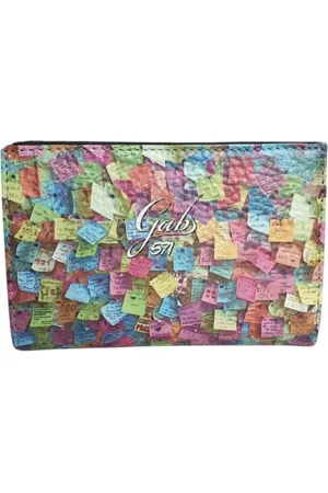 Gabs Femme, Accessoires, Multicolore, Taille: ONE Size Portefeuille de voyage en cuir vert