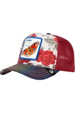 Goorin Bros. Femme, Accessoires, Multicolore, Taille: ONE Size Casquette Trucker Animal Farm Papillon Rouge