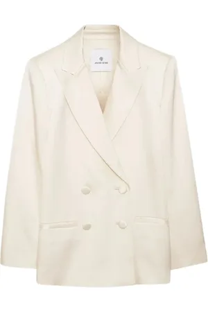 ANINE BING Femme, Vestes, , Taille: 36 FR Blazer Élégant Huître