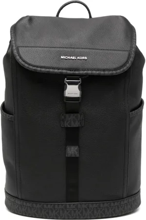 Michael Kors Homme, Sacs, Noir, Taille: ONE Size Sac à Dos à Rabat Noir