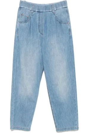 Brunello Cucinelli Femme, Jeans, Bleu, Taille: 34 FR Jean Femme Style Décontracté