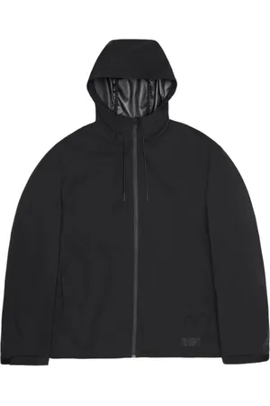 Rains Homme, Vestes, Noir, Taille: XL Parka en polyester avec capuche