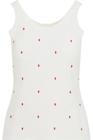 Bottega Veneta Femme, Tops, Blanc, Taille: 40 FR Haut blanc pour femmes