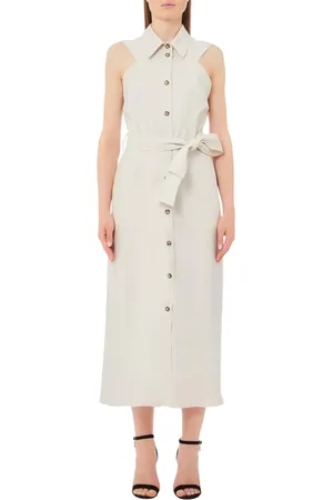 Liu Jo Femme, Robes, , Taille: 42 FR Élégant mélange de viscose et polyester