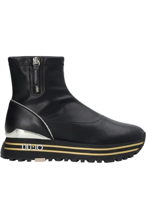 Liu Jo Femme, Chaussures, Noir, Taille: 40 EU Ville Montagne Botte Noire
