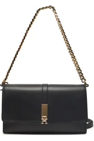 Tommy Hilfiger Femme, Sacs, Noir, Taille: ONE Size Heritage Crossover Chain Sac