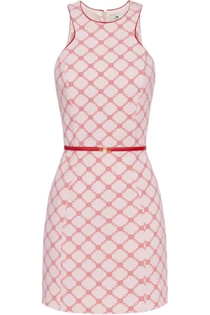 Elisabetta Franchi Femme, Robes, Rose, Taille: 38 FR Haut Élégant %pl%ea Mode