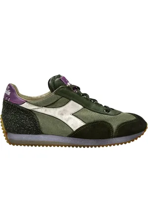Diadora Homme, Chaussures, Vert, Taille: 46 EU Baskets Style Vintage Vert Homme