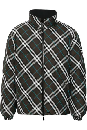 Burberry Homme, Vestes, Multicolore, Taille: XL C1213 Snug IP Check MW TRI Light Jacket