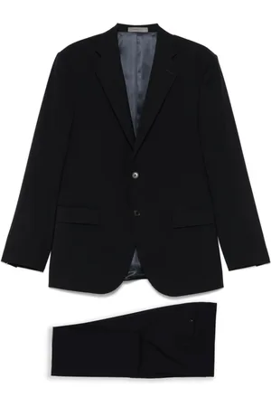 corneliani Homme, Costumes, Noir, Taille: 2XL Costume de luxe noir pour homme