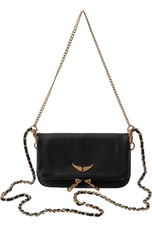 Zadig & Voltaire Femme, Sacs, Noir, Taille: ONE Size Rock Nano Noir Sac en Cuir