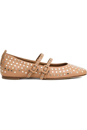 HALMANERA Femme, Chaussures, , Taille: 38 1/2 EU Élégantes Ballerines en Cuir