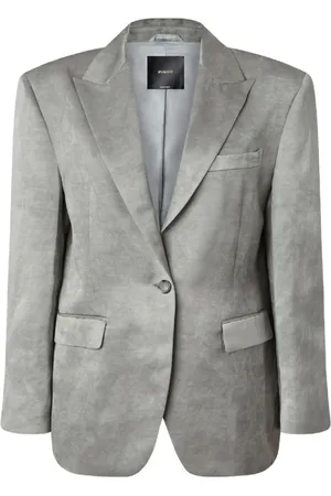 Pinko Femme, Vestes, Gris, Taille: 40 FR Veste élégante pour femme