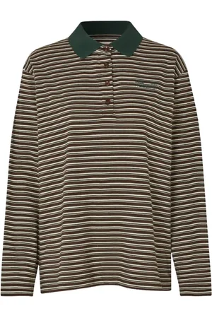 Baum und Pferdgarten Femme, Tops, Brun, Taille: 36 FR Polo à Rayures pour Femmes