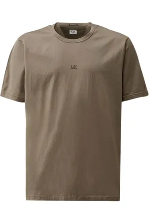C.P. Company Homme, Tops, Gris, Taille: XL Collection de T-shirts à Manches Courtes