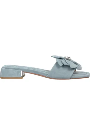 Alma en Pena Femme, Chaussures, Bleu, Taille: 39 EU Sandal spade type flower