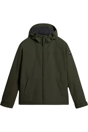 Napapijri Homme, Vestes, Vert, Taille: M Veste Courte Hiver Shelter Verte