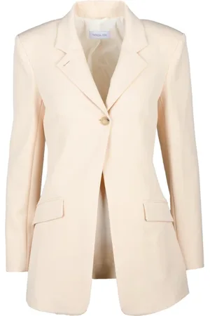 Patrizia Pepe Femme, Vestes, , Taille: 36 FR Veste longue boutonnée avec doublure