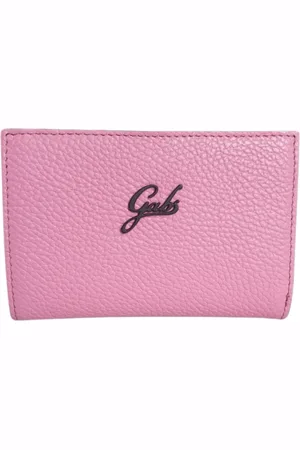 Gabs Femme, Accessoires, Rose, Taille: ONE Size Porte-monnaie en cuir à fermeture éclair sur le thème du voyage