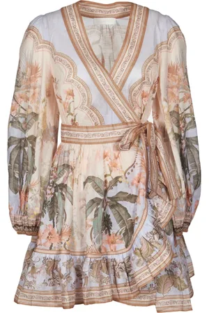 ZIMMERMANN Femme, Robes, Multicolore, Taille: 40 FR Robe Mini Florale