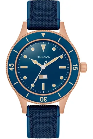 BULOVA Femme, Accessoires, Bleu, Taille: ONE Size Mil-Navires Bronze 150e Ann. Sp. Ed.