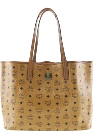 MCM Femme, Pre-owned, Brun, Taille: ONE Size Pre-owned Toile sacs-main