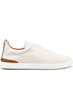 Ermenegildo Zegna Homme, Chaussures, Blanc, Taille: 40 EU Triple Stitch Baskets
