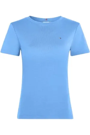 Tommy Hilfiger Femme, Tops, Bleu, Taille: 44 FR Collection de Pulls Élégants