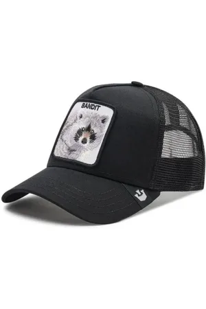 Goorin Bros. Unisex, Accessoires, Noir, Taille: ONE Size Casquette Trucker Animal Farm Noire Unisexe