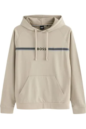 HUGO BOSS Homme, Sweatshirts et sweats à capuche, , Taille: S Sweat à capuche authentique pour homme avec manches raglan