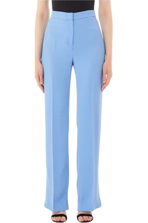 Liu Jo Femme, Pantalons, Bleu, Taille: 38 FR Accessoire Mode 100%Pl Élégant
