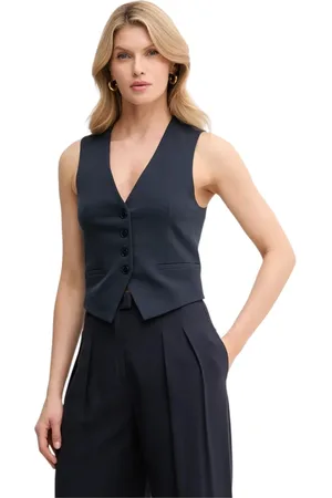 Patrizia Pepe Femme, Vestes, Bleu, Taille: 36 FR Élégant VI 4EA Accessoire de Mode Femme