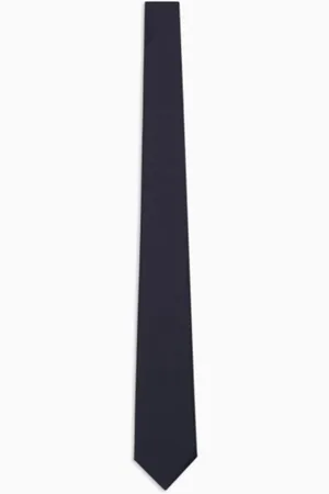 Emporio Armani Homme, Accessoires, Bleu, Taille: ONE Size Cravate en soie pure - Array Large