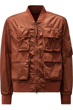 C.P. Company Homme, Vestes, Brun, Taille: M Veste courte pour une tenue élégante