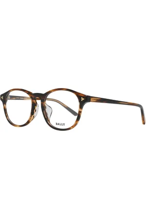 Bally Unisex, Accessoires, Brun, Taille: ONE Size Monture Unisexe en Plastique Marron Full-Rim