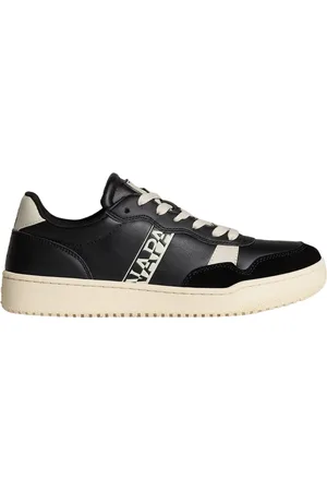 Napapijri Homme, Chaussures, Noir, Taille: 45 EU Baskets Confort Urbain Noir Similpelle