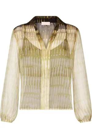 Liu Jo Femme, Blouses et Chemises, Vert, Taille: 34 FR Article de mode élégant 100%Pl