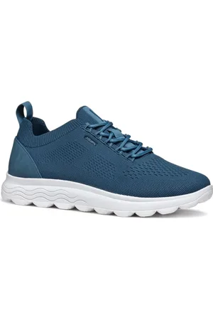 Geox Homme, Chaussures, Bleu, Taille: 42 EU Baskets Bleues pour Homme