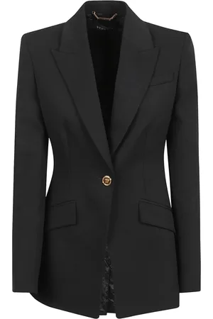VERSACE Femme, Vestes, Noir, Taille: 36 FR Vestes noires