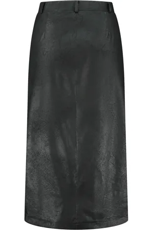 Helena hart Femme, Jupes, Noir, Taille: 46 FR Jupe Noire Qualité Biker