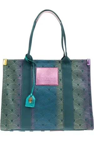 Kurt Geiger Femme, Sacs, Vert, Taille: ONE Size Sac Tote Élégant